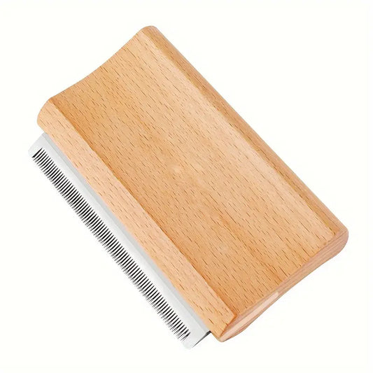 Brosse Etrille en Bois