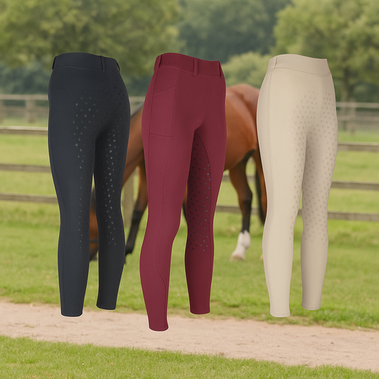 Aubrion Leggings d'Equitation Albany Junior