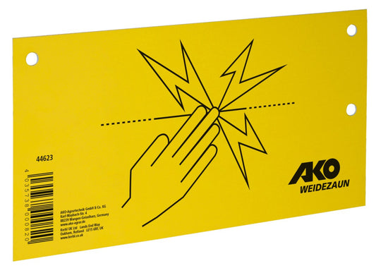 Plaque de Signalisation pour Clôture Electrique