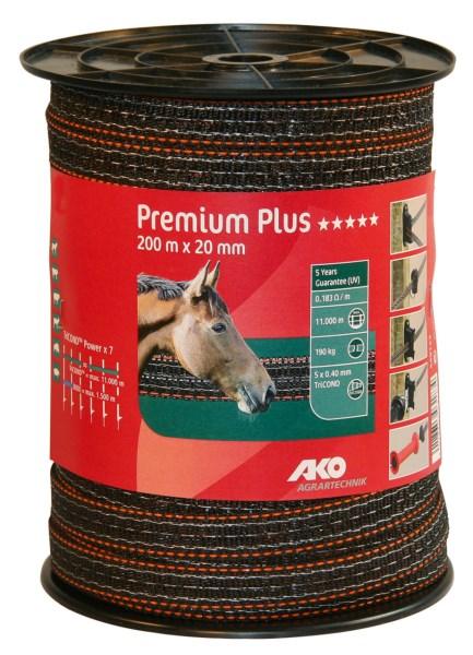 Ruban de Clôture Premium Plus 20mm - Marron - SHOPHORSE