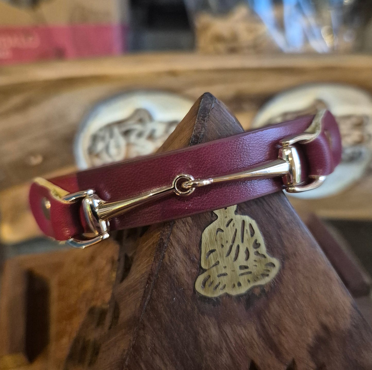 Bracelet Mors en Cuir