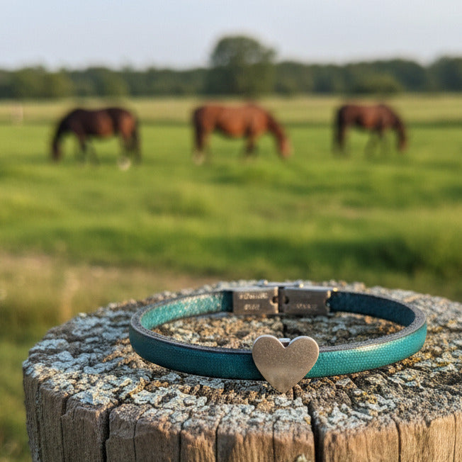 Bracelets en Cuir Véritable 5mm – Collection Equestre