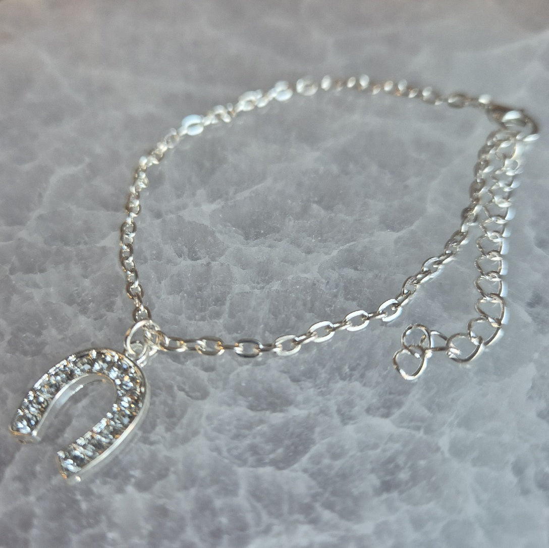 Bracelet Fer de Cheval Strassé