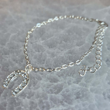 Bracelet Fer de Cheval Strassé