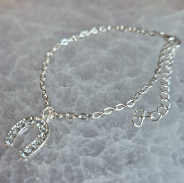 Bracelet Fer de Cheval Strassé