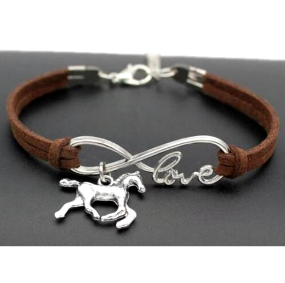 Bracelet Cheval Infinity & Love