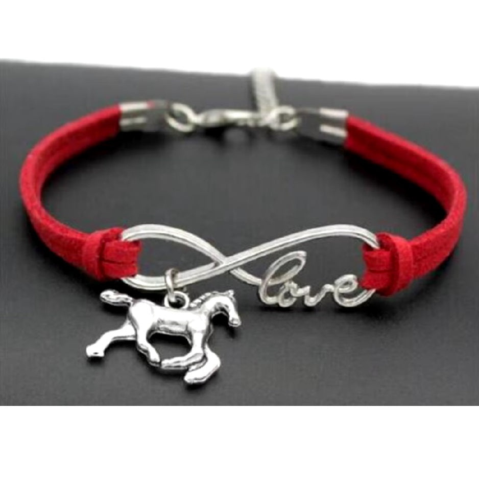 Bracelet Cheval Infinity & Love