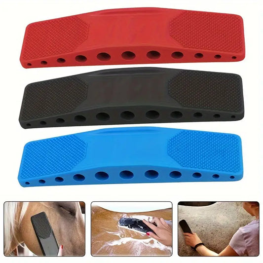 Brosse de Pansage 6 en 1 avec Trous