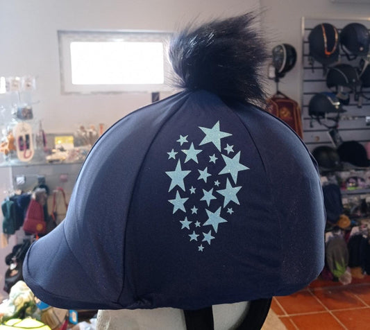 Capz Pocket Toque Cascade d'étoiles Marine - SHOPHORSE