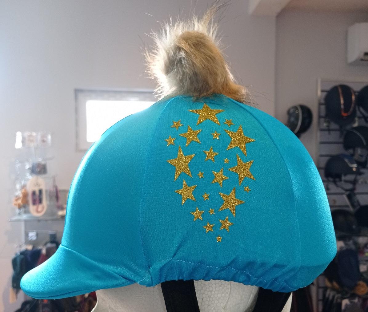 Capz Pocket Toque Cascade d'étoiles Turquoise - SHOPHORSE