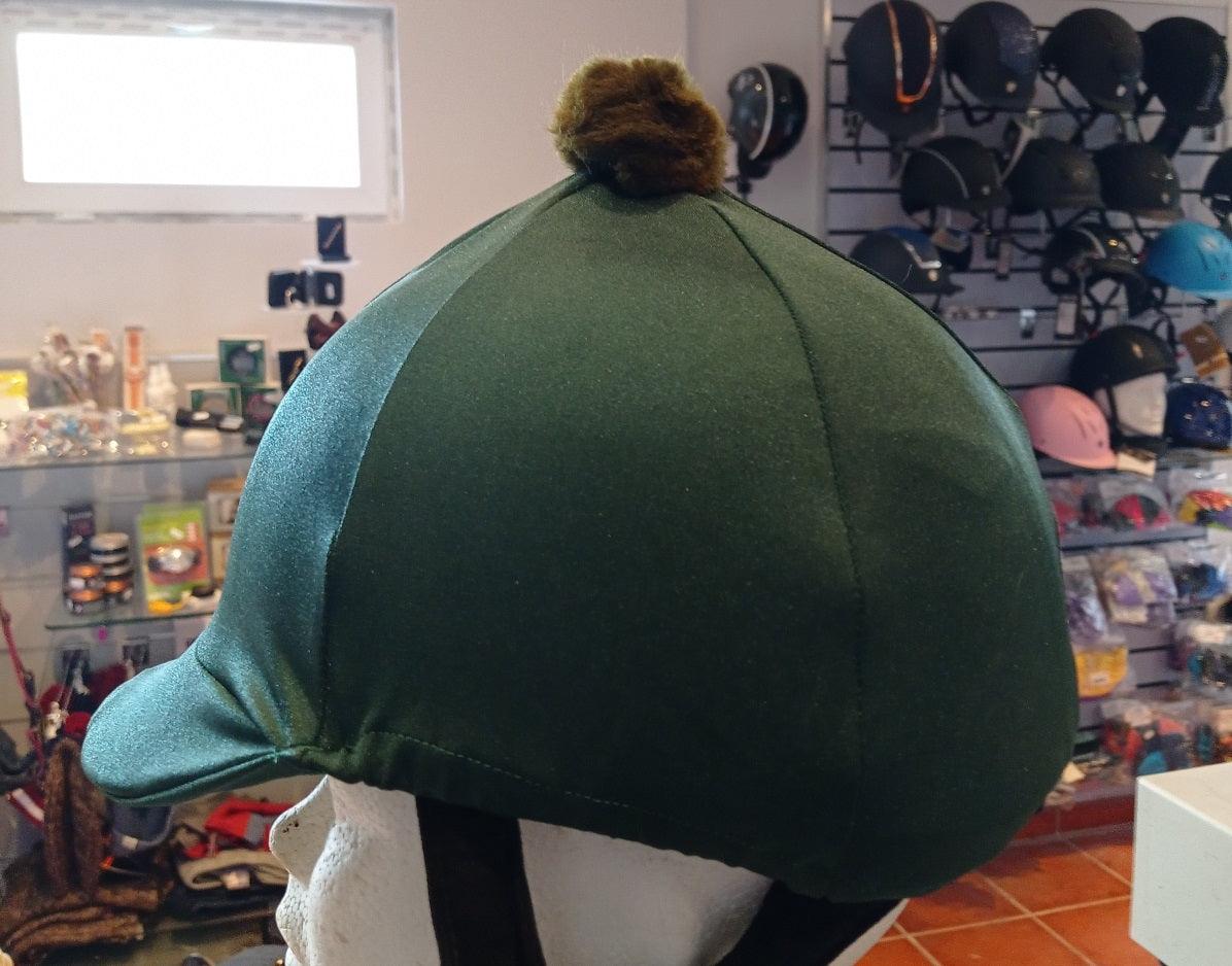 Capz Pocket Toque Vert Fonce avec PomPon - SHOPHORSE