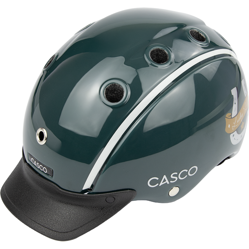 Casco Casque Nori Lucky Kid Emerald