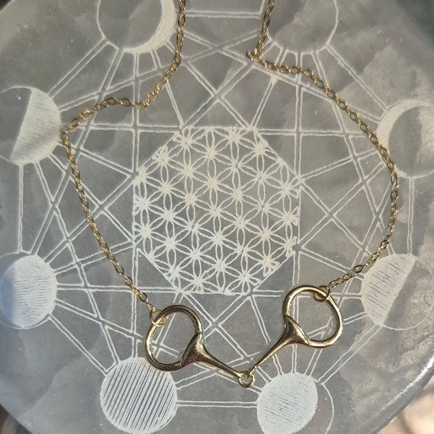 Collier Mors a Cheval en Argent