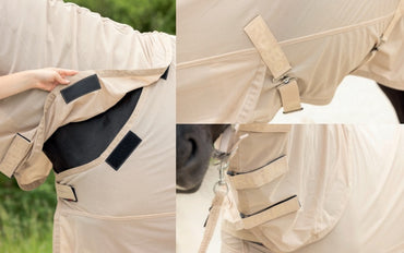 Covalliero Couverture Anti Mouches