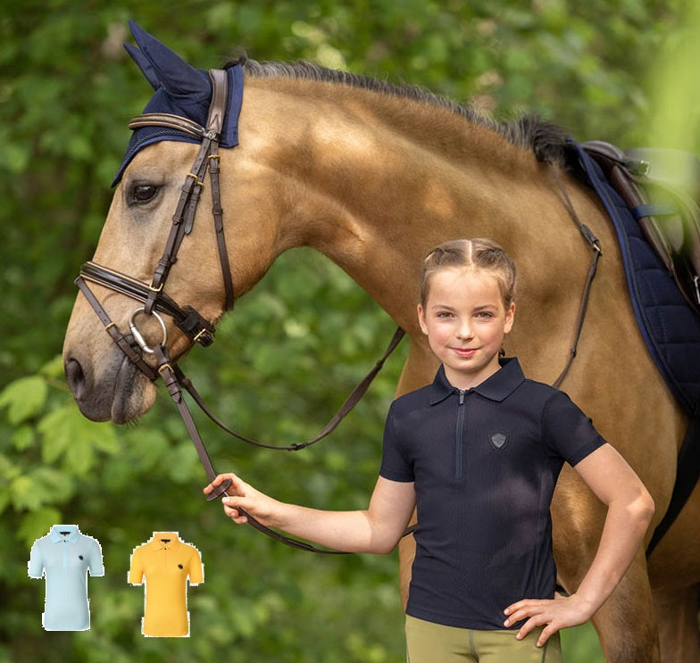 Covalliero Polo Zippe Enfant