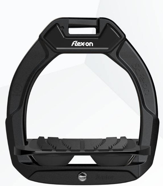 Flex-On Safe-On Etriers Junior - Noir - SHOPHORSE