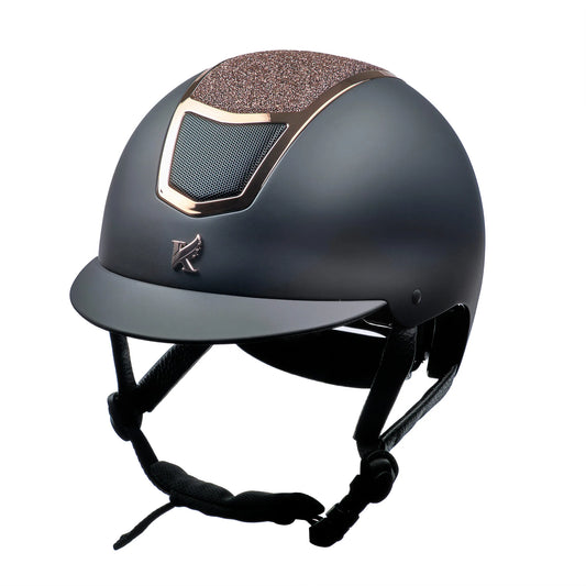 Karben Casque Valentina Noir Or Rose