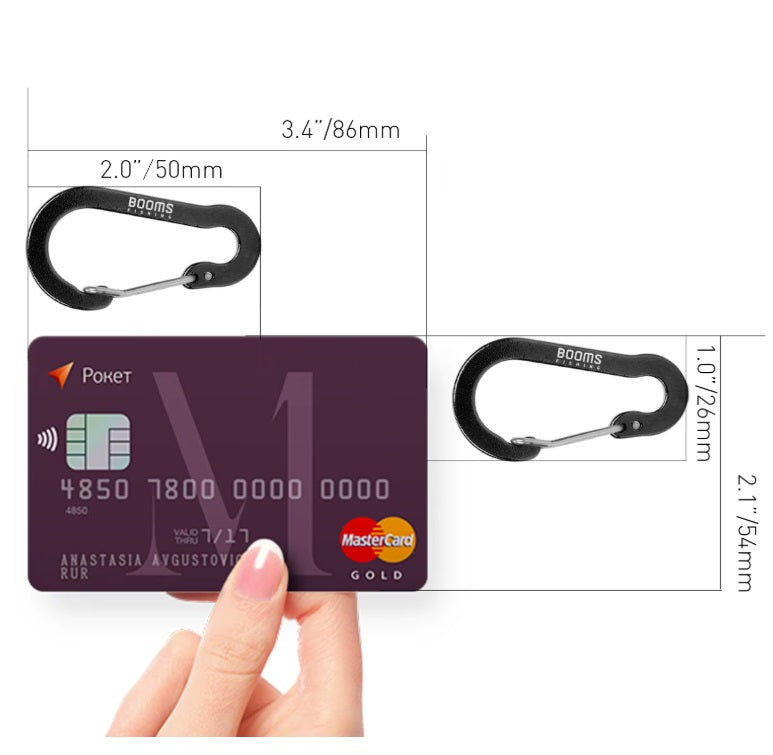 Mousqueton Aluminium 5cm