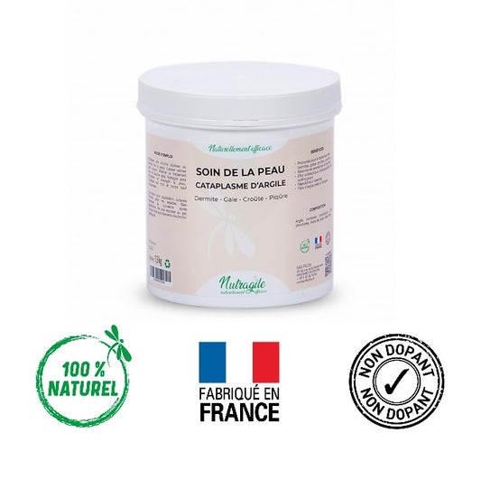 Nutragile Soin de la Peau - Cataplasme Argile