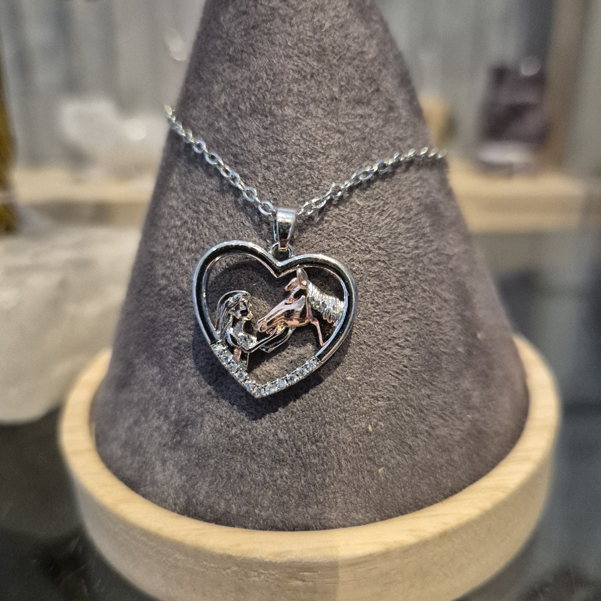 Pendentif Couer de Cheval