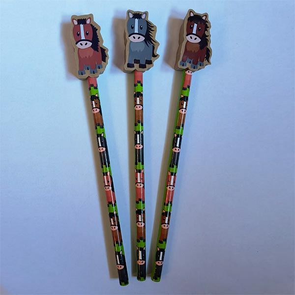 Pony Club Crayon avec Gomme
