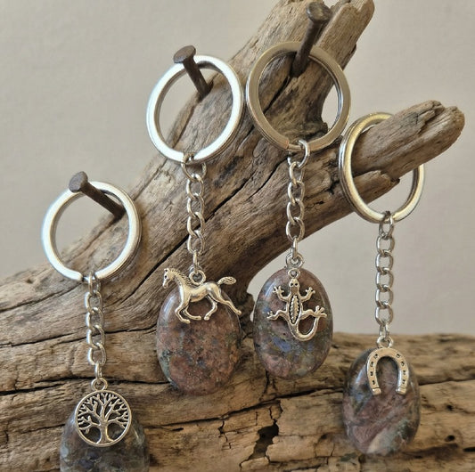 Porte Cles Bleue Liberite