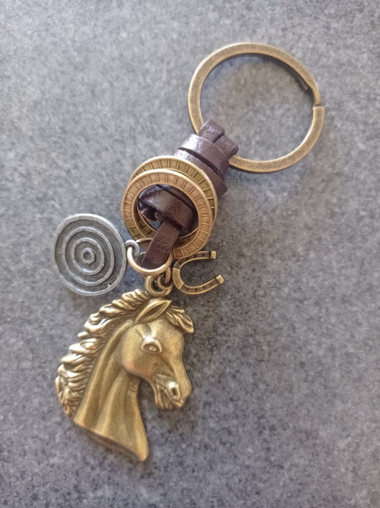 Porte Cles Tete Cheval