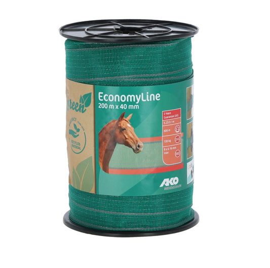 Ruban de Clôture Economyline Vert 40mm