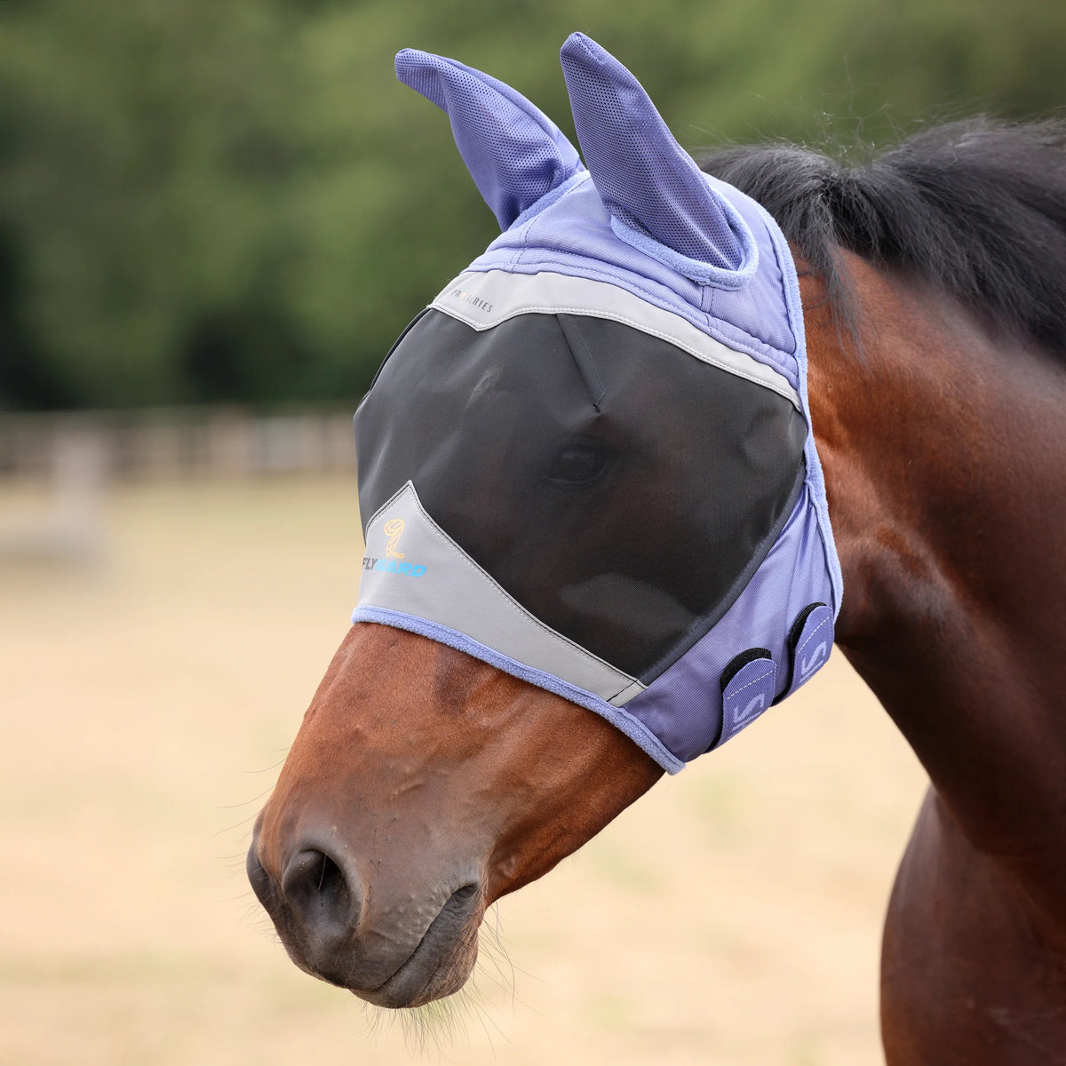 Shires Masque Anti mouches avec oreilles - 70% Anti UV