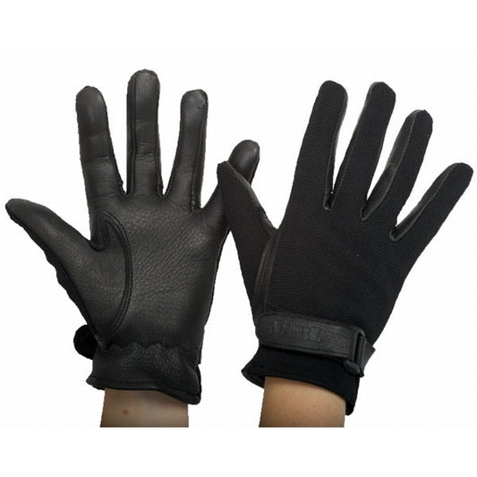TdeT Gants en Cuir & Maille