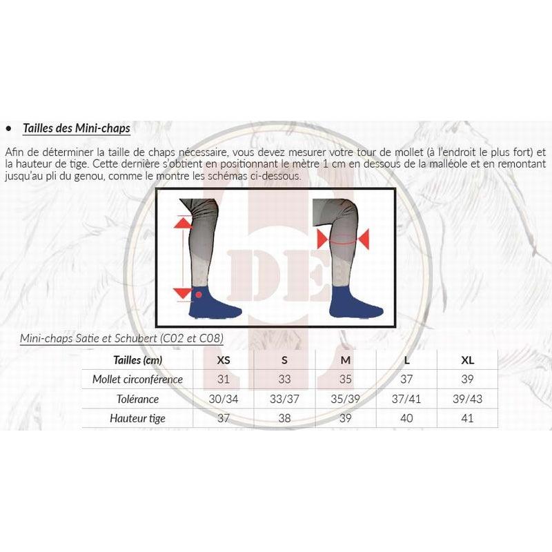 TdeT Mini Chaps Satie - SHOPHORSE