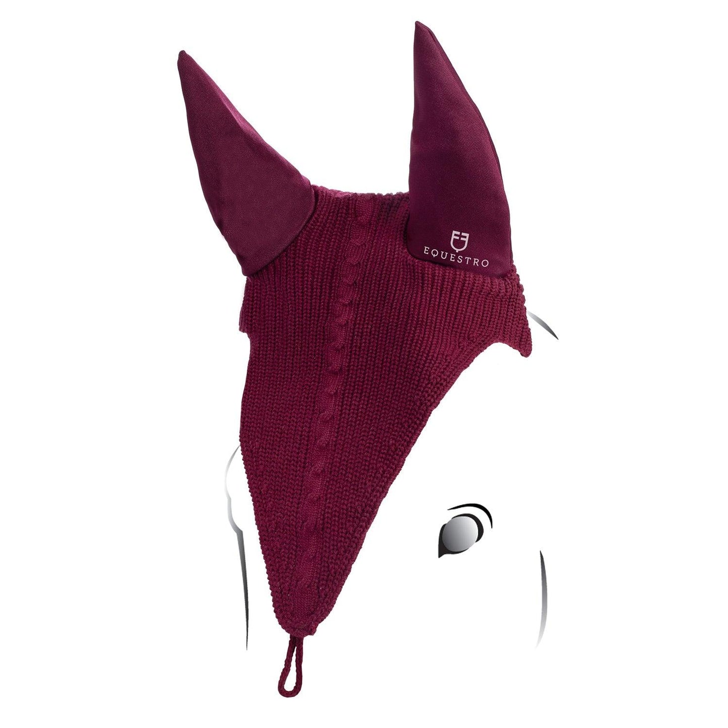 Equestro Bonnet Anti Mouches Longue - SHOPHORSE