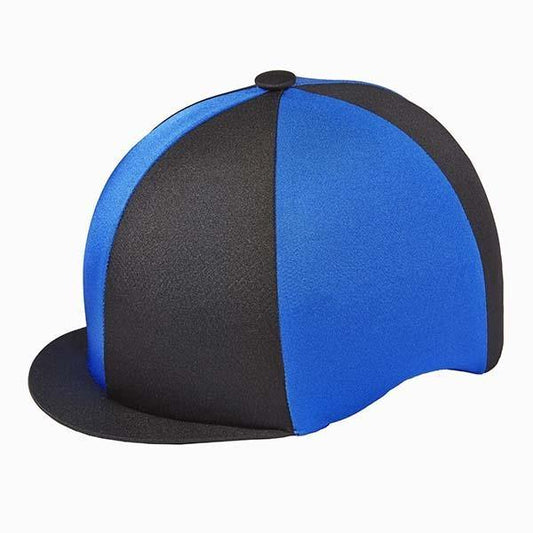 Capz Toque Bicolore Noir et Bleu Roi - SHOP HORSE