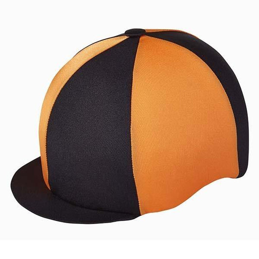 Capz Toque Bicolore Orange et Noir - SHOP HORSE