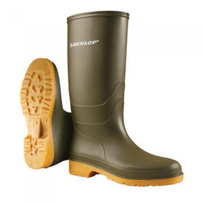 Dunlop Bottes de Pluie Dull Vert - SHOPHORSE