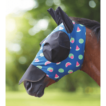 FlyGuard Pro Masque Anti Mouches Stretch Fruité avec Nez - SHOPHORSE