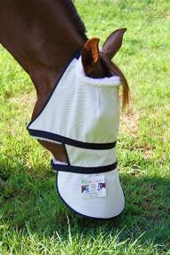 Masque Anti UV 90% sans Oreilles avec Protege Nez - SHOP HORSE