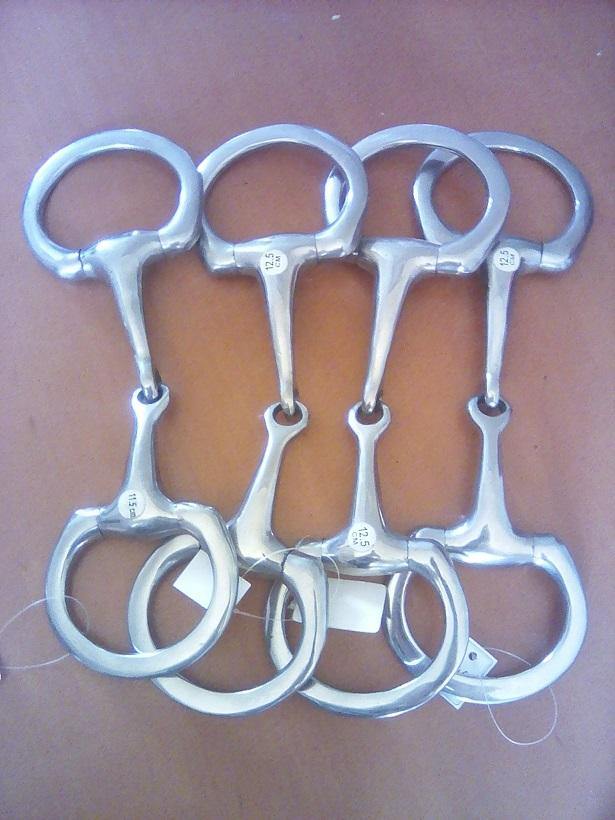 Mors a Olive Plein, Anneaux Plat - SHOP HORSE