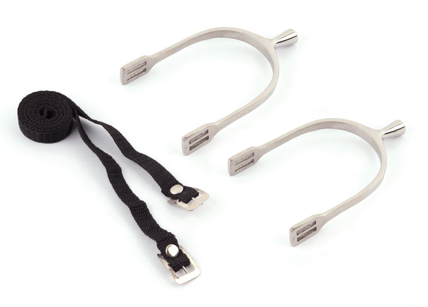 Rhinegold Eperons Inox Femme - SHOP HORSE