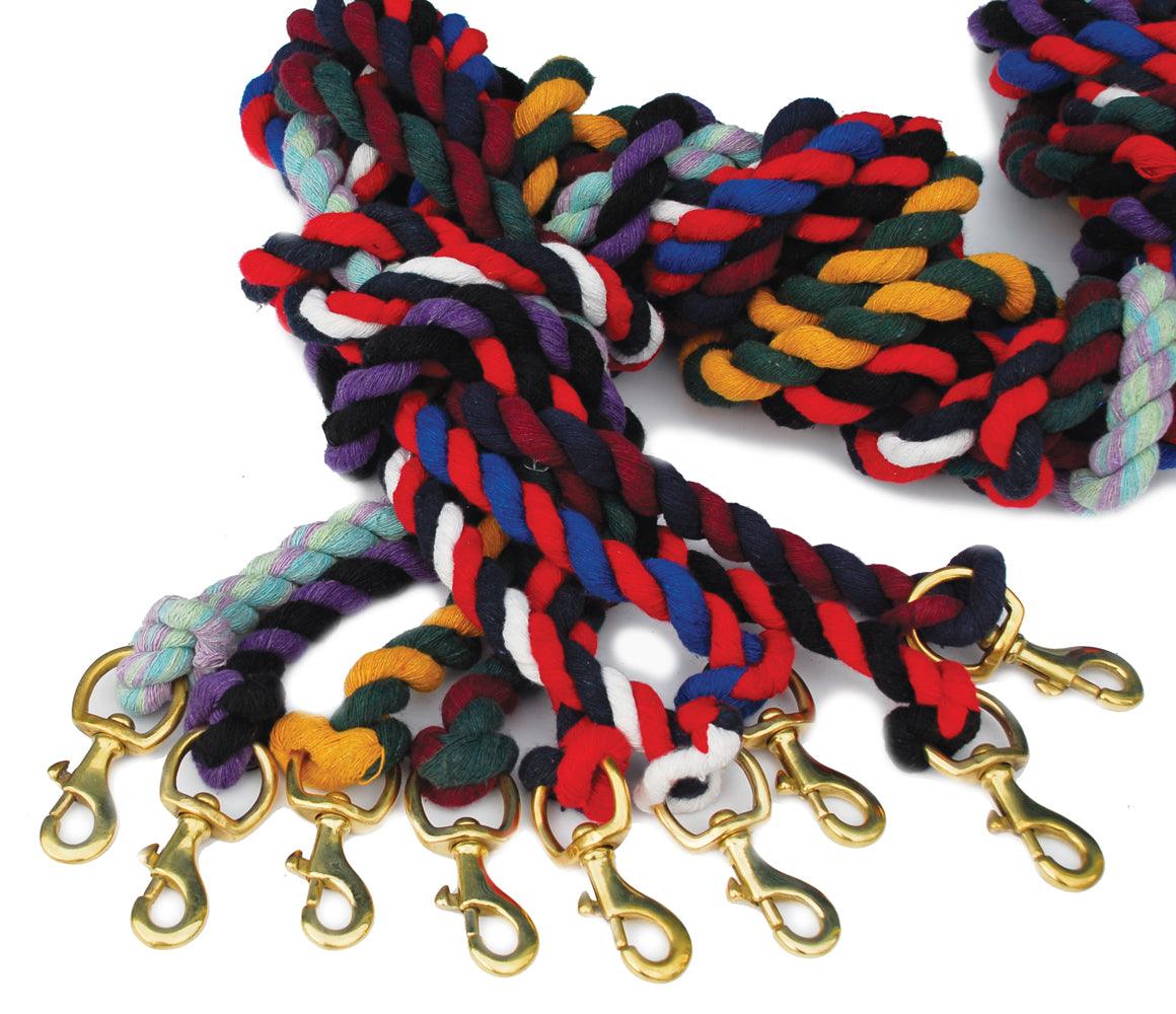Rhinegold Longe en Coton Torsadé Bi couleur - SHOP HORSE