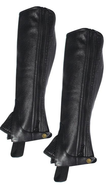 Rhinegold Mini chaps en Cuir Enfants - SHOP HORSE