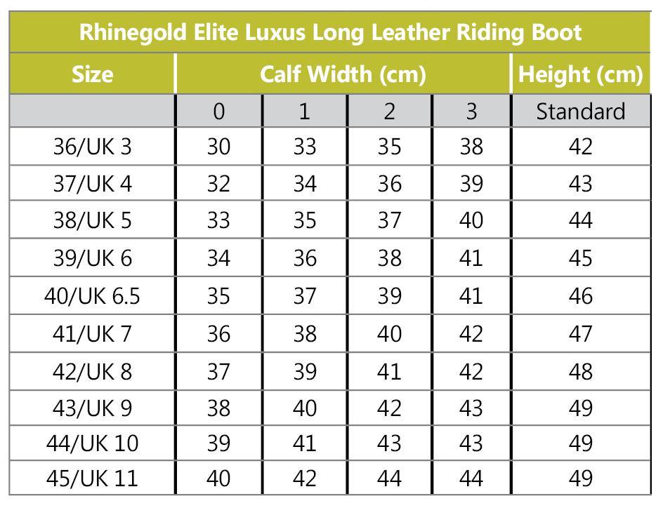 Rhinegold Bottes Elite Luxus - SHOPHORSE