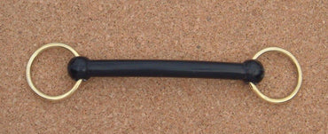 Shires Mors Droit Caoutchoute a Petites Anneaux - SHOP HORSE