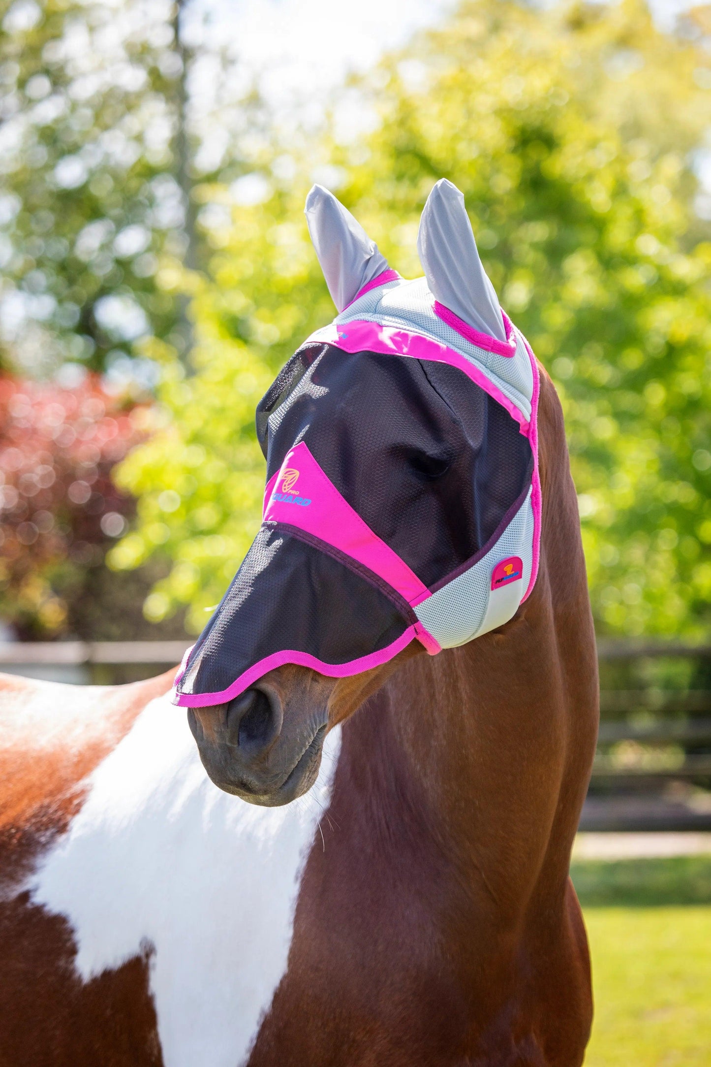 Shires Masque Anti Mouches Air Motion avec Nez -70% Anti UV - SHOPHORSE