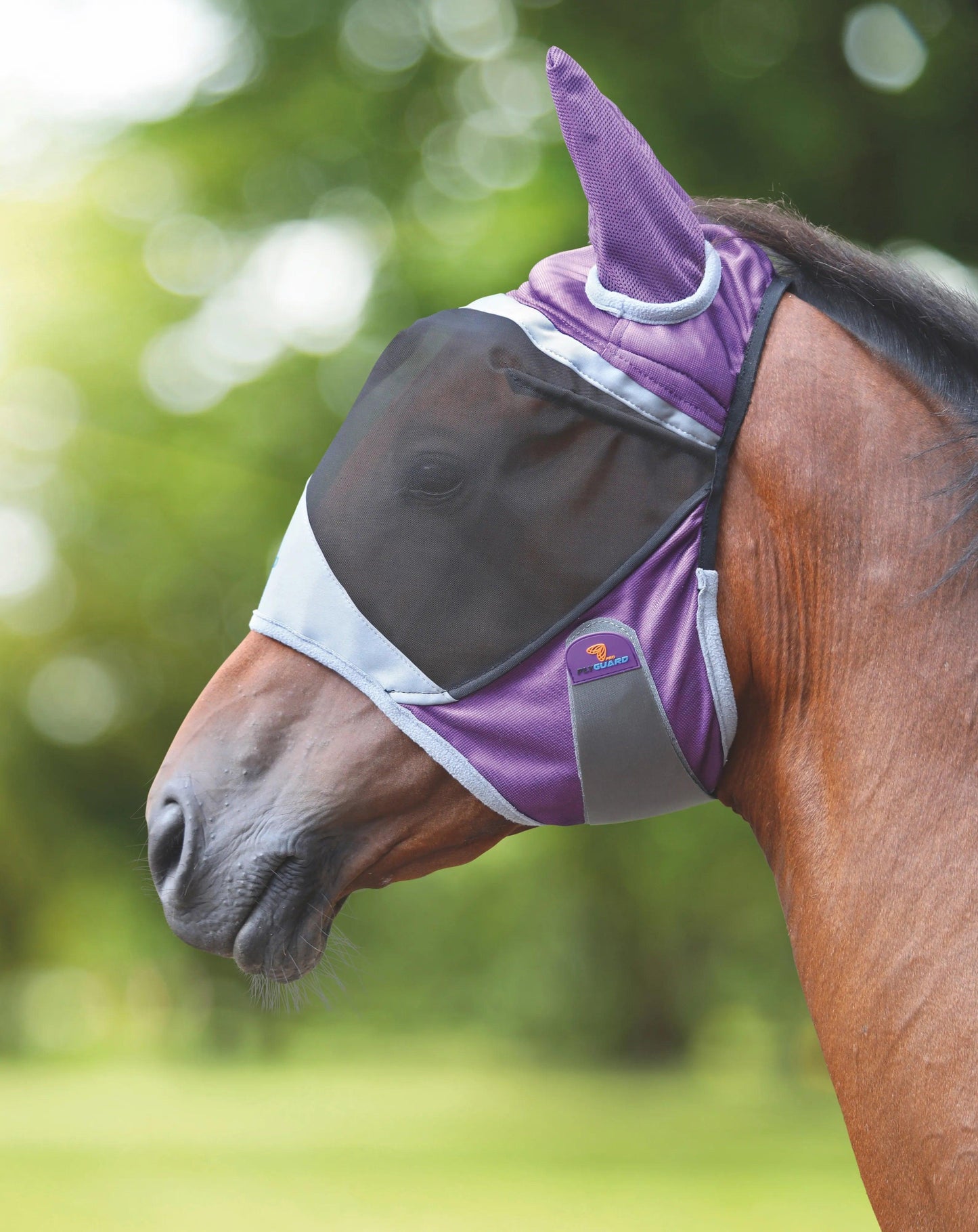 Shires Masque Anti-Mouches Deluxe avec Oreilles - 70% Anti UV - SHOPHORSE