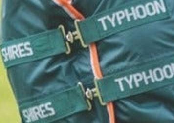 Shires Typhoon Couverture Impermeable 0g - SHOPHORSE