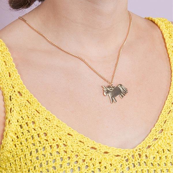 Collier Licorne - SHOPHORSE