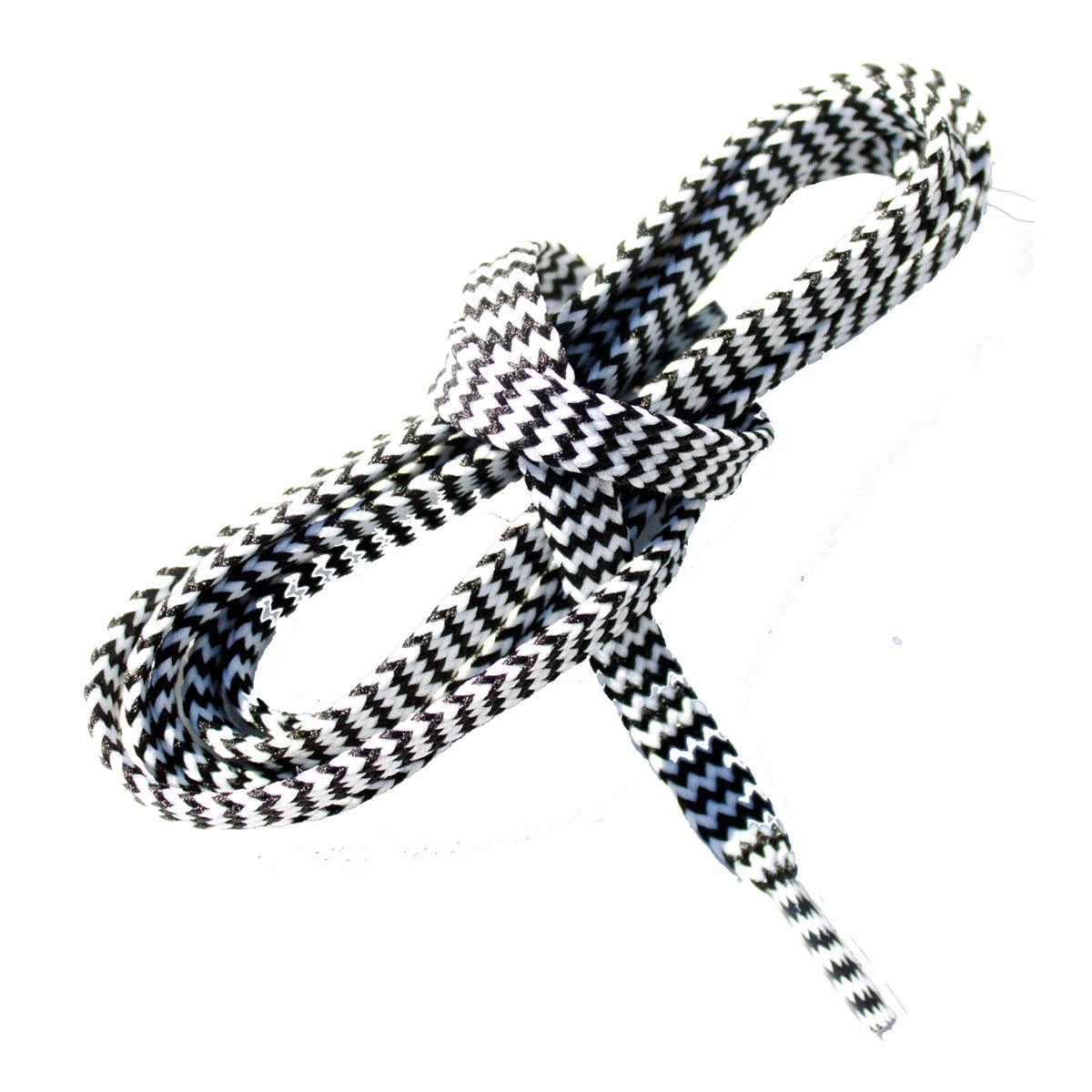 Tattini Lacets Pitbull Blanc Noir - SHOP HORSE