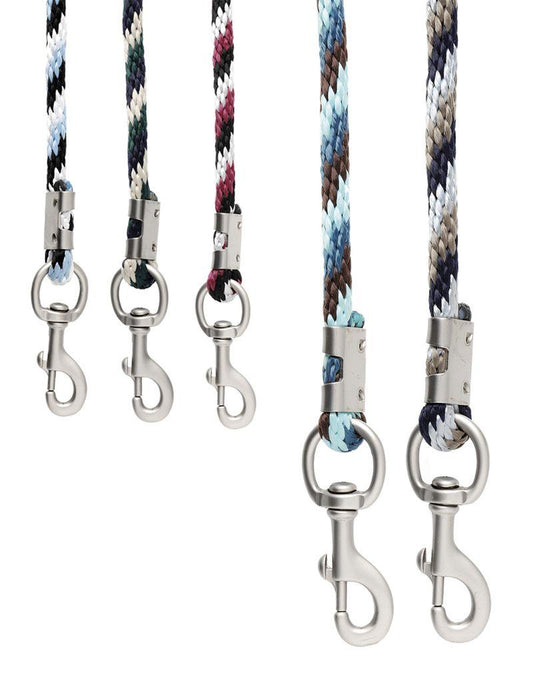 Tattini Longe en Nylon Tresse Tricolor - SHOP HORSE