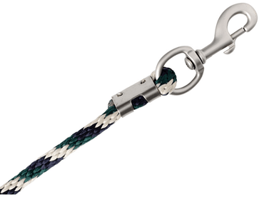 Tattini Longe en Nylon Tresse Tricolor - SHOP HORSE